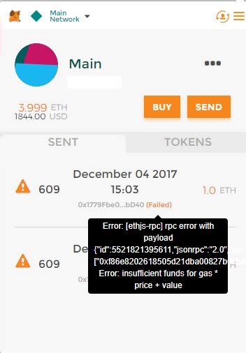 Metamask: metamask insufficient funds for gas how do i fix this?
